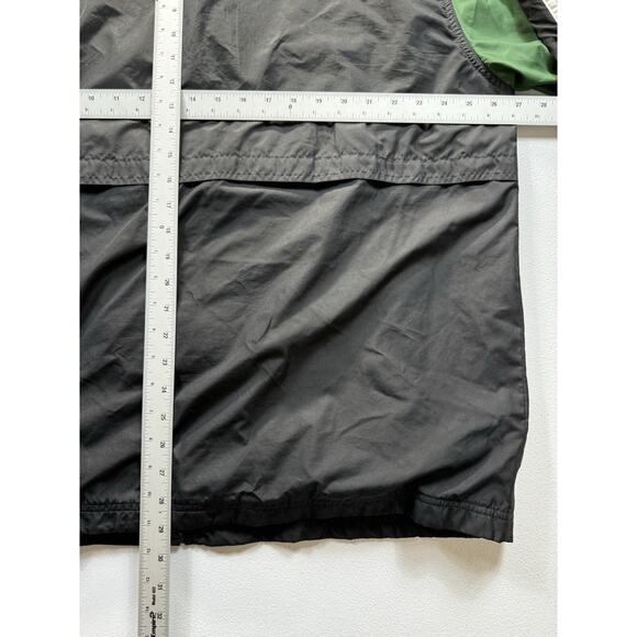 Vintage Adidas Windbreaker Track Jacket Men’s XL Green 3 Stripes Trefoil Zip 90s - Picture 6 of 6
